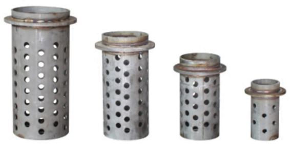flasks for jewelry casting High quality stainless steel material, Special process heat treatment for added resistance to high temperatures. Many sizes available in perforated or plain wall. With or without flange.