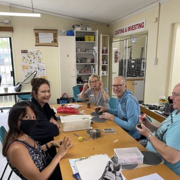 Bundaberg gem club- learn to cast Jewellery