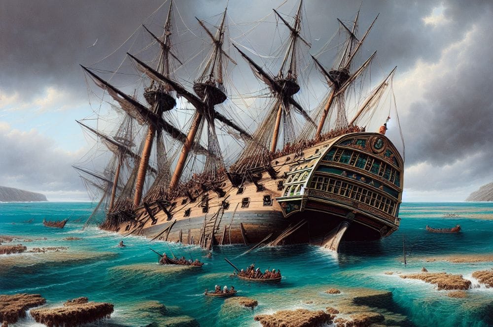 Australia's Treasure Ships Australia holds a captivating secret, a graveyard of shipwrecks filled with gold and lost history
