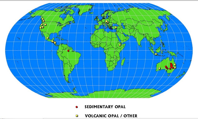 The opal is the National Gemstone of Australia. Australia currently produces approximately 95 per cent of the world’s precious opal and probably has almost all of the world’s opal reserves.