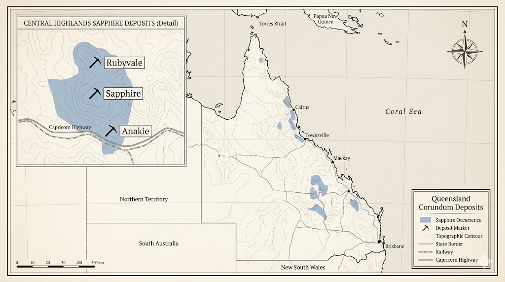 Today, the Central Queensland gem fields—a vast, sun-baked expanse encompassing historic grounds like Rubyvale, Sapphire, and Anakie—remain one of the most viable, high-integrity productive regions on earth for the independent fossicker.